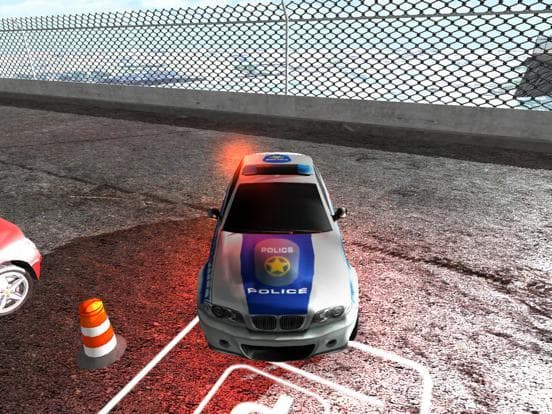 Real Police Car Parking 3D Sim screenshot 2