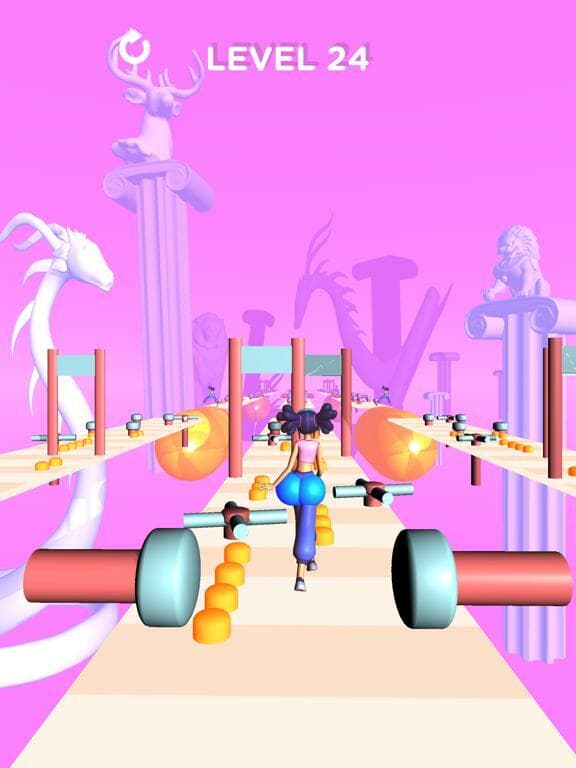 Shortcut Bounce 3D -Girl 2 Run screenshot 3