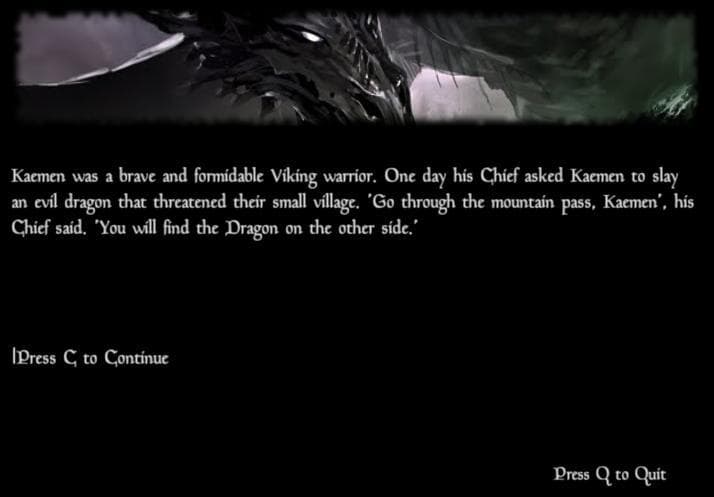 Kaemen and the Dragon screenshot 2