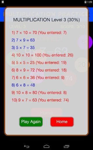 Quick Strike Math Game - Kids Practice screenshot 5