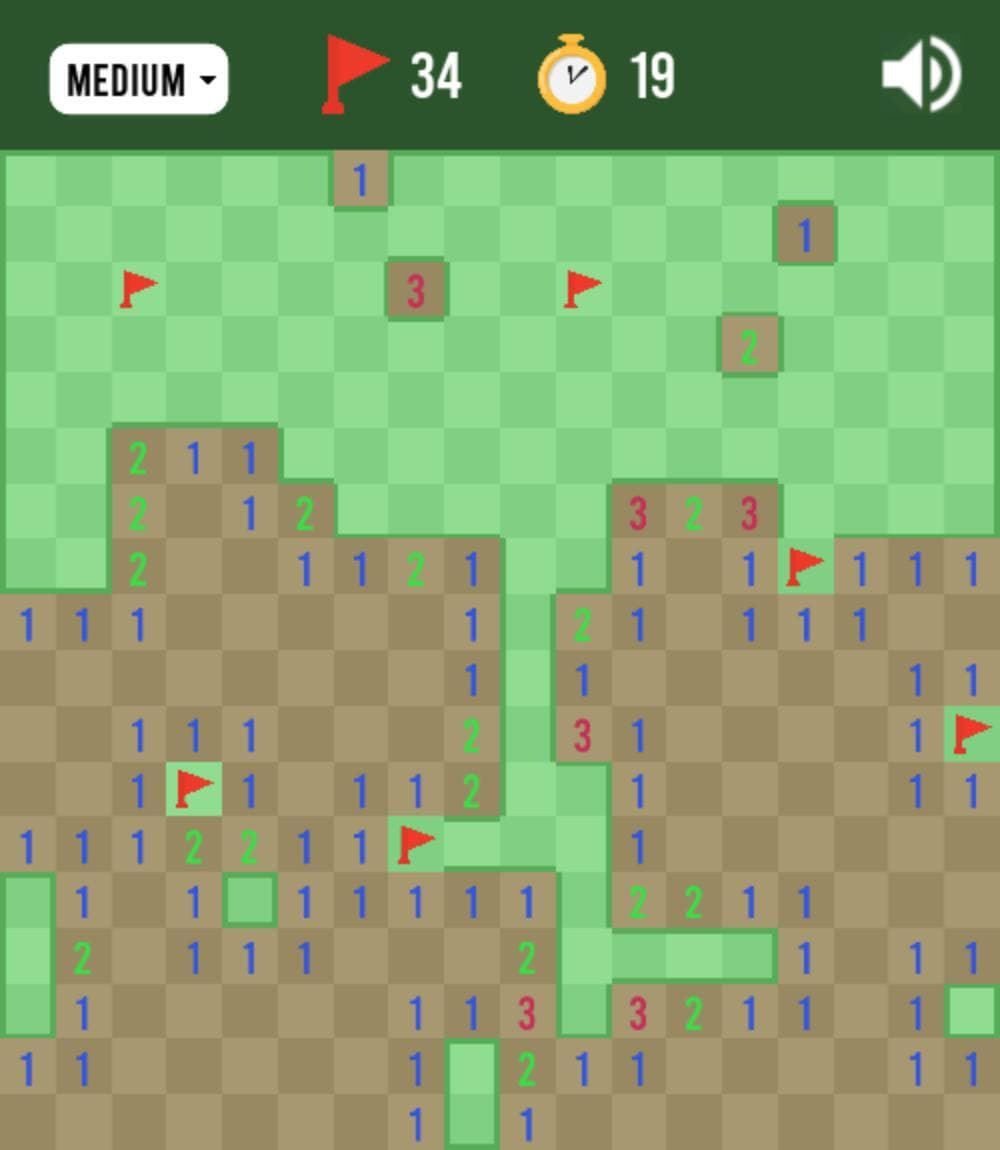 Definitely Not Google Minesweeper screenshot 3