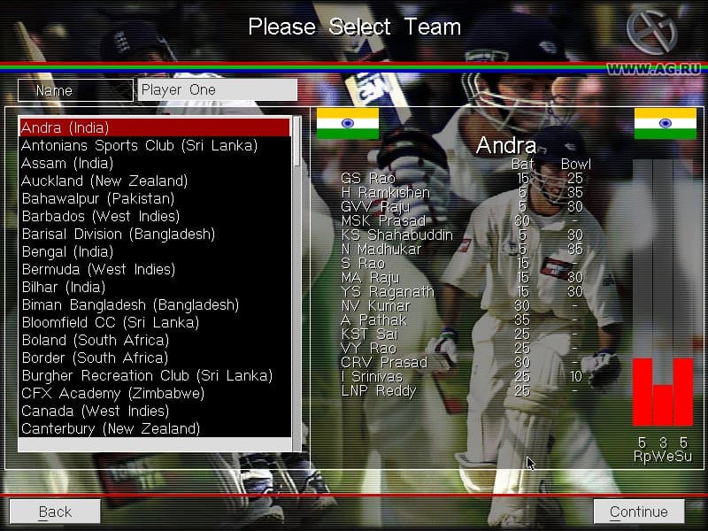 Michael Vaughans Championship Cricket Manager