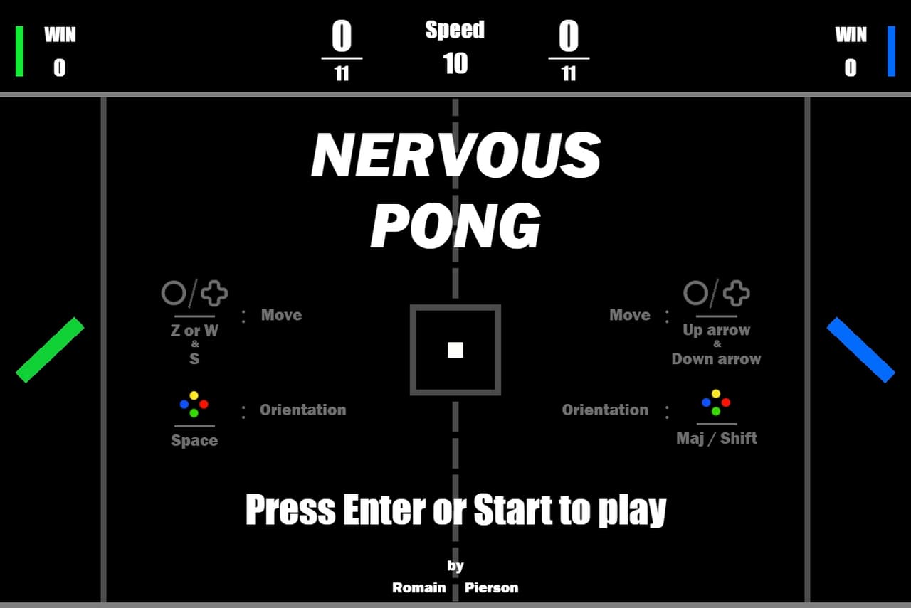 Nervous Pong screenshot 2