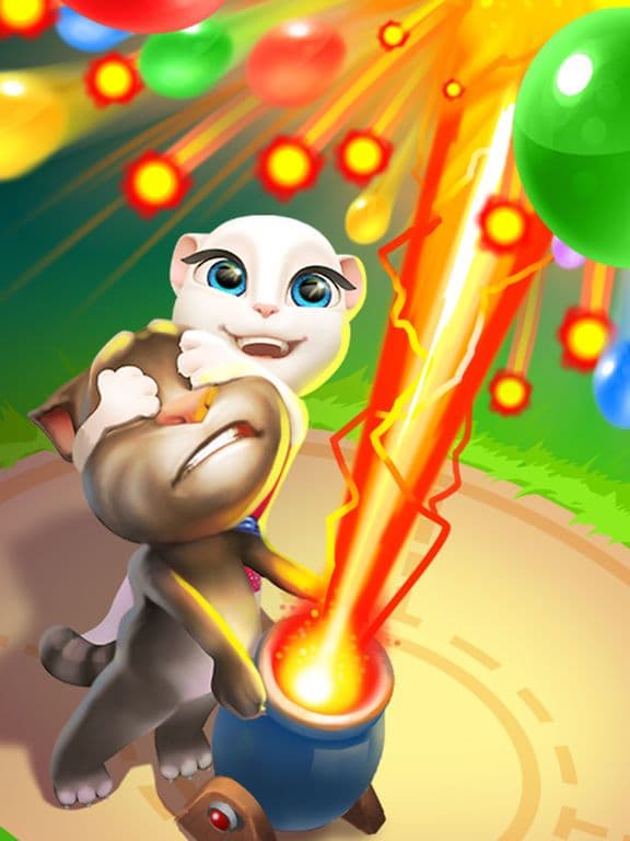 Talking Tom Bubble Shooter screenshot 3