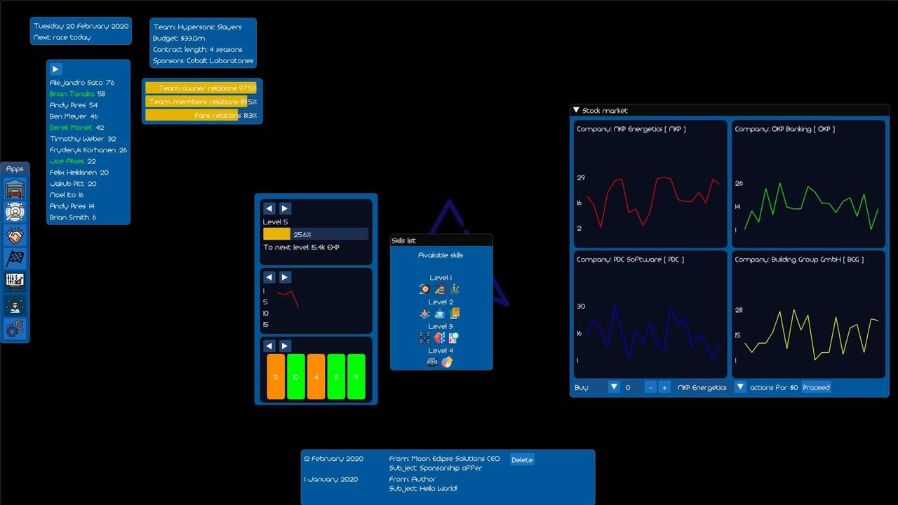 Level Up! Racing Manager screenshot 2