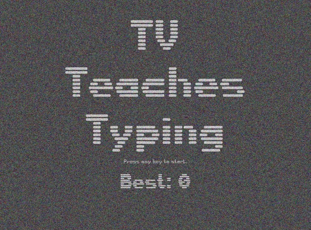 TV Teaches Typing screenshot 2