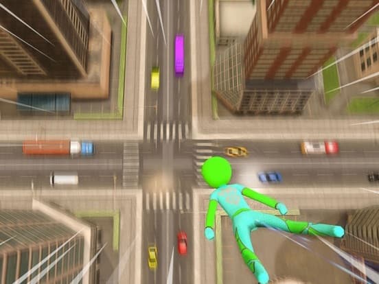 Stickman Spider Rope Hero Game screenshot 2