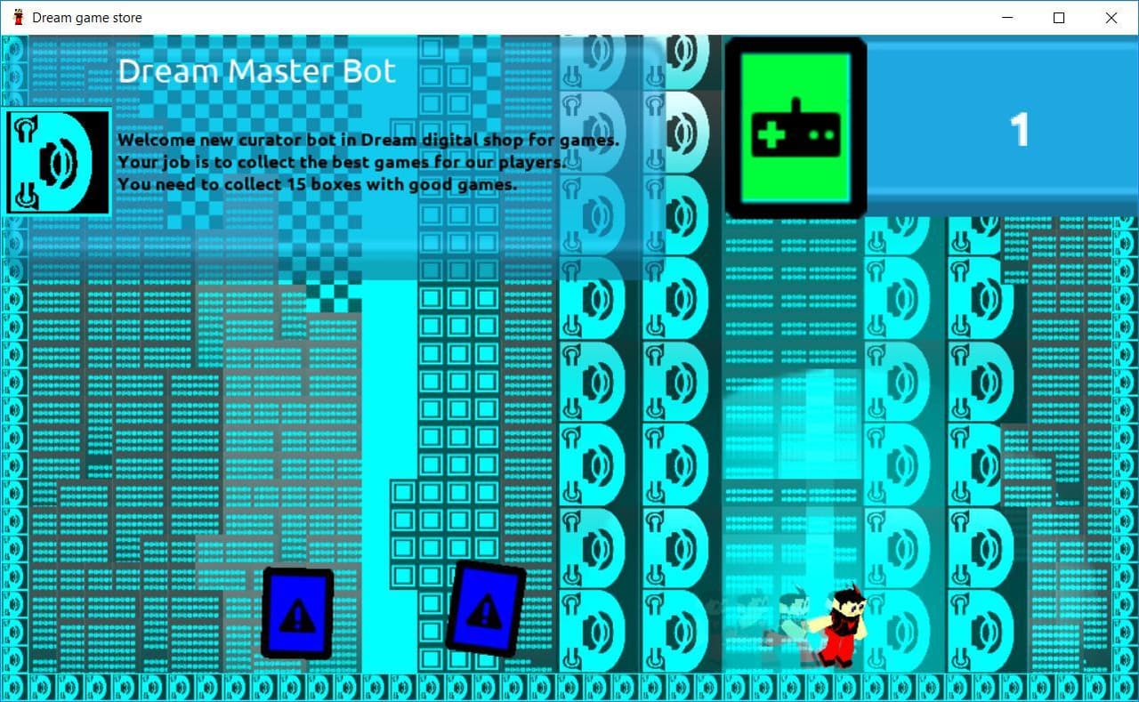 Bot Saves Dream -html5 screenshot 2