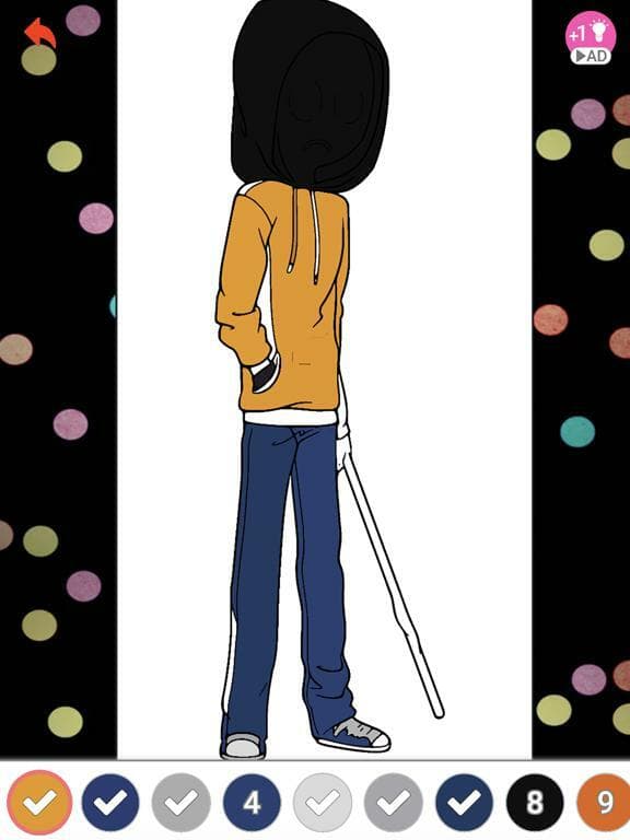 Coloring Creepypasta Fanart ! screenshot 5