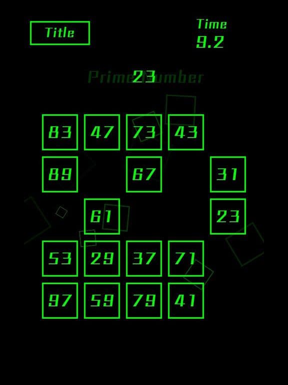 Touch the Prime Numbers screenshot 6