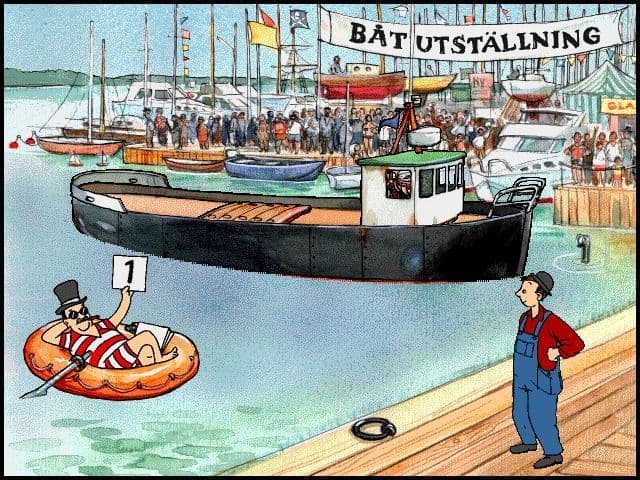 Gary Gadget Building Boats (Swedish) screenshot 2