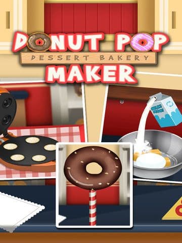 Awesome Donut Cake Pop Dessert Breakfast Shop Maker screenshot 2