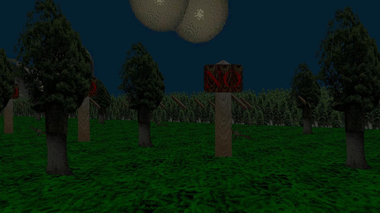 Baldis Basics - Field Trip demo: Camping REMASTERED. screenshot 6