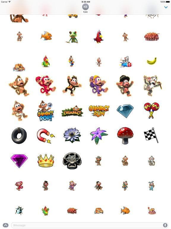 Chimpact Sticker Pack screenshot 4