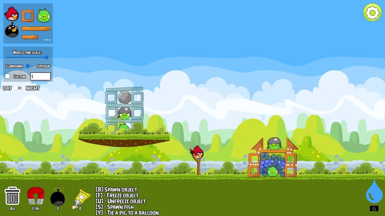 Angry Birds Sandbox screenshot 2