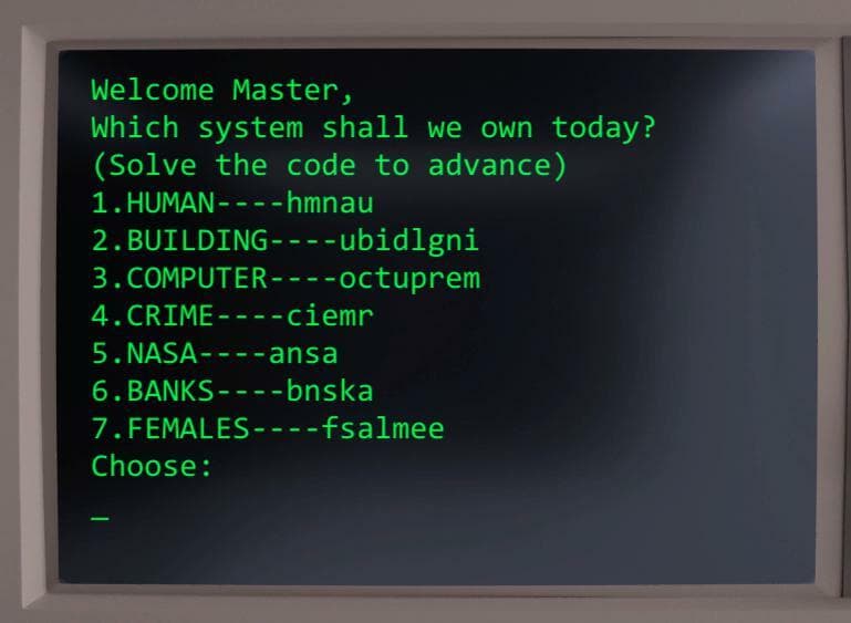 Decryption Terminal