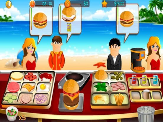 Burger Cooking Restaurant