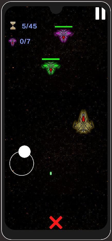 Ship in Space 2d screenshot 4