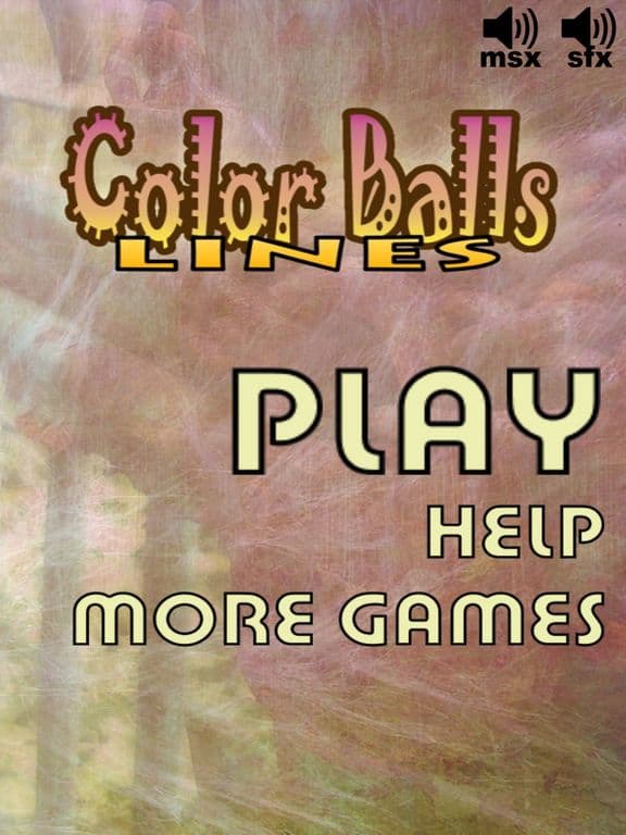 Color Balls - Lines