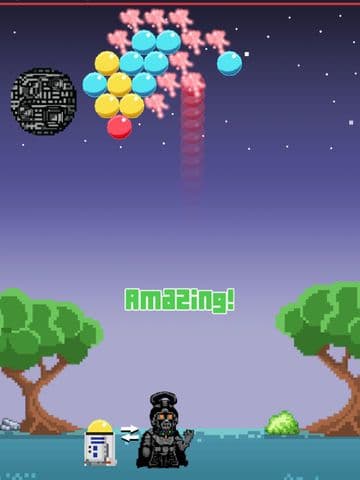 Dark Invader Bubble Shooter screenshot 3