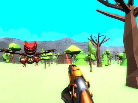 Dinosaur Battle Virtual Reality - Jurassic VR Game screenshot 2