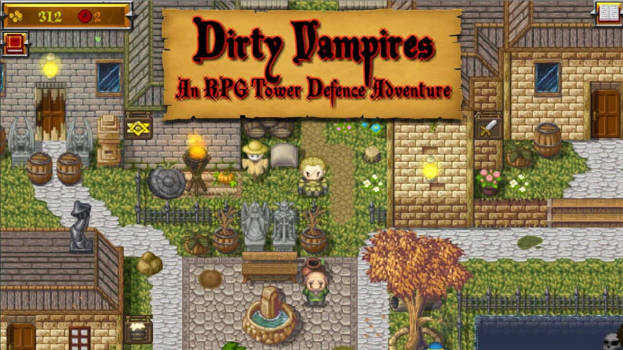 Dirty Vampires - An RPG Tower Defence Adventure screenshot 2