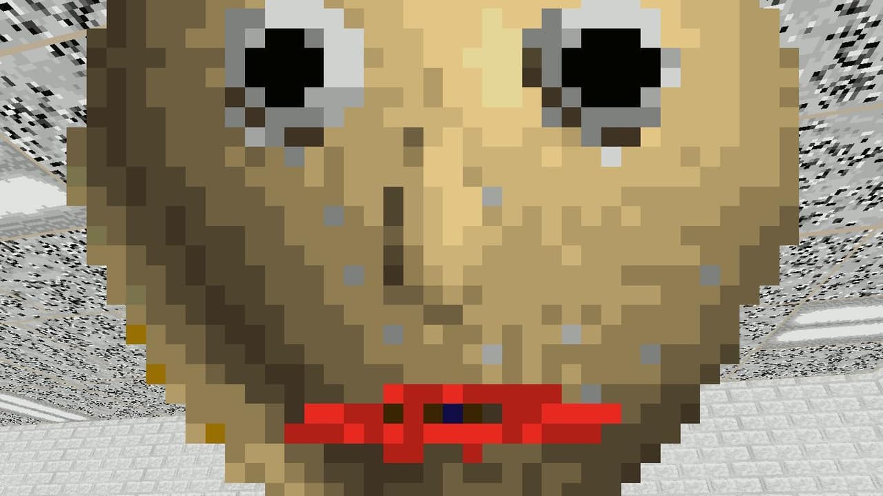 Baldis Basics on google with hacks press TAB