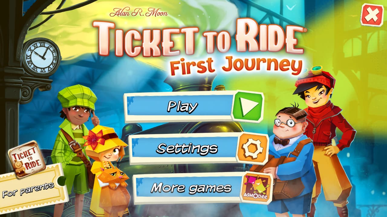 Ticket to Ride: First Journey screenshot 2