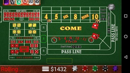 Craps Trainer Free screenshot 2
