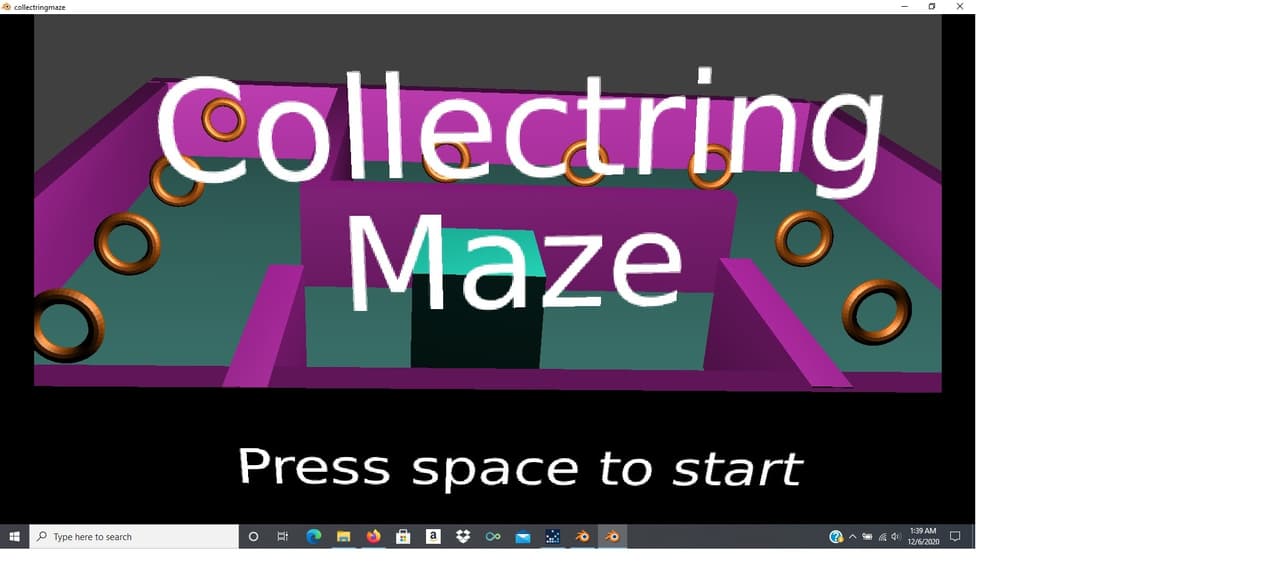 Updated Collectring Maze (9/10)