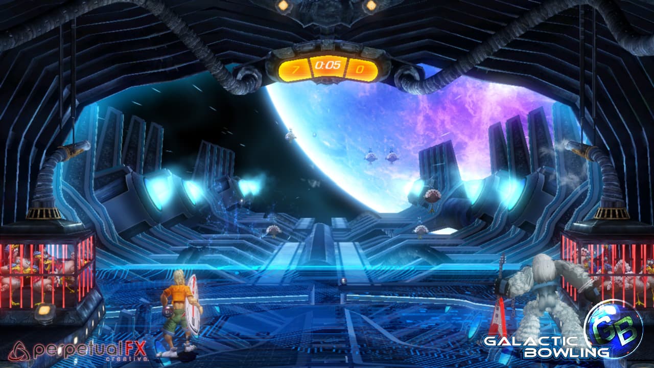 Galactic Bowling screenshot 5
