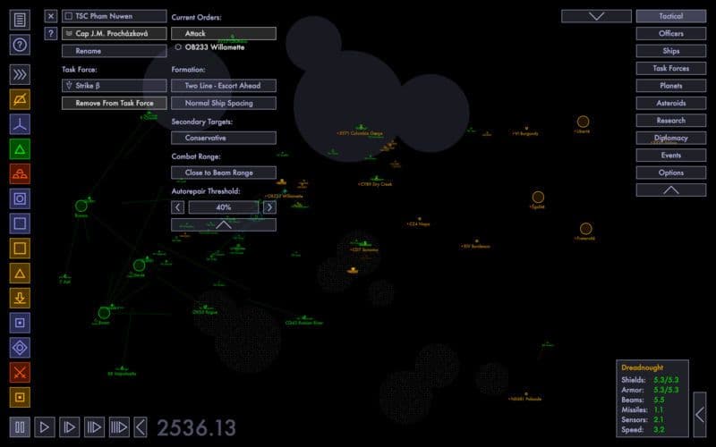Tactical Space Command screenshot 3