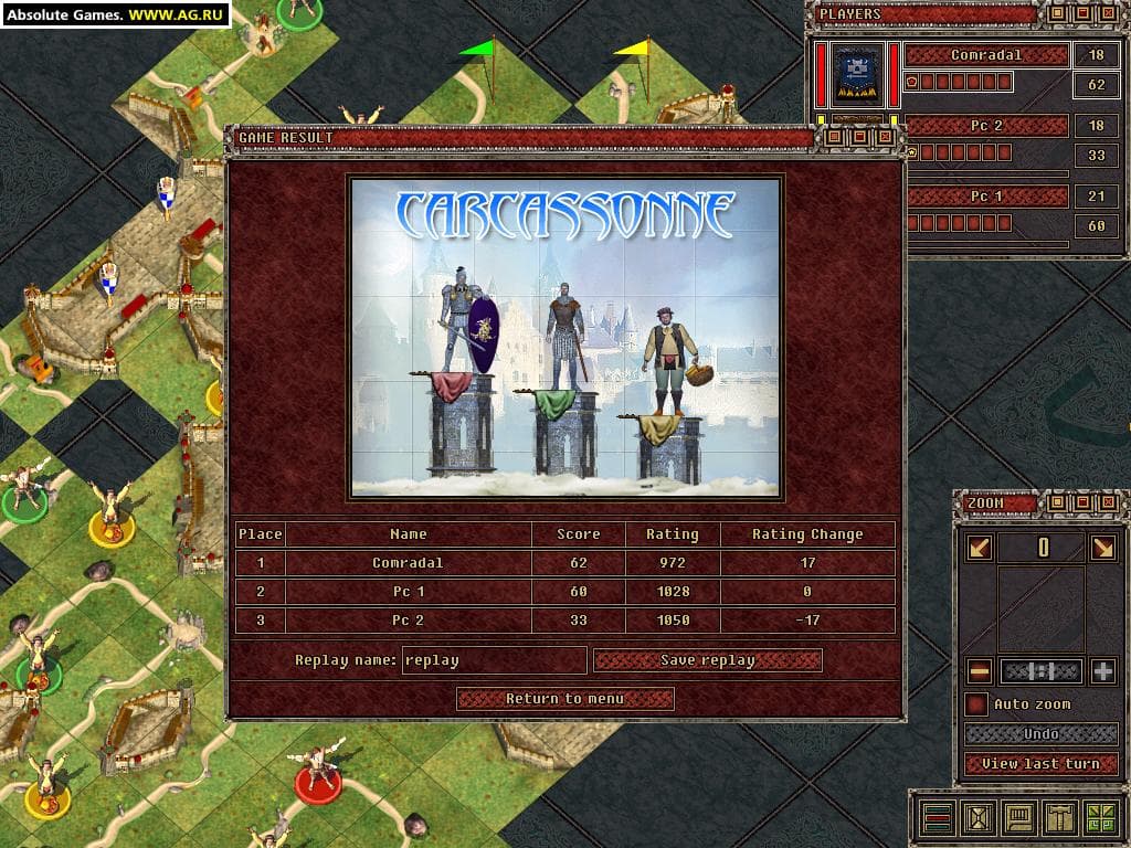 Carcassonne (2003) screenshot 4