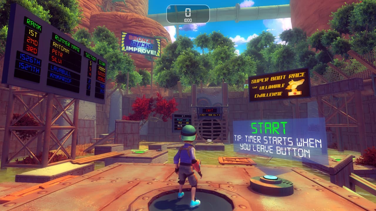 Ricky Runner: SUPERBOOT CUP screenshot 2