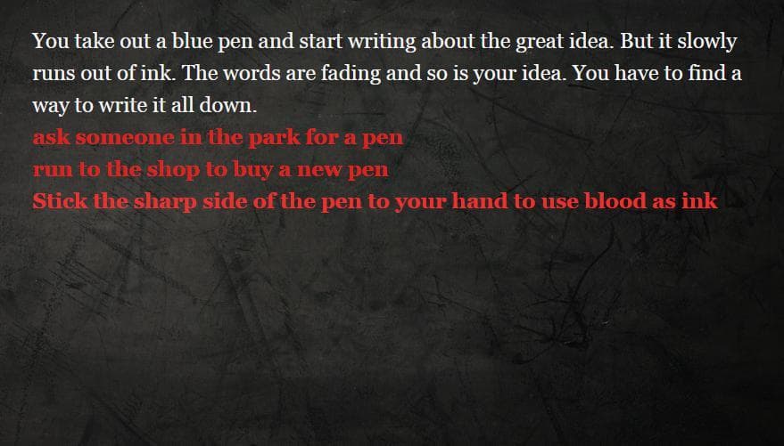 A Designer Diary- interactive story screenshot 4