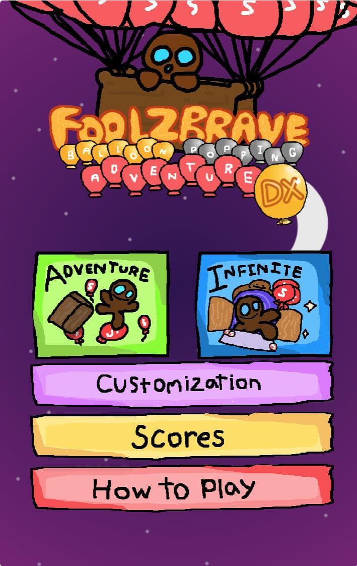 Foolzbrave Balloon Popping Adventure DX