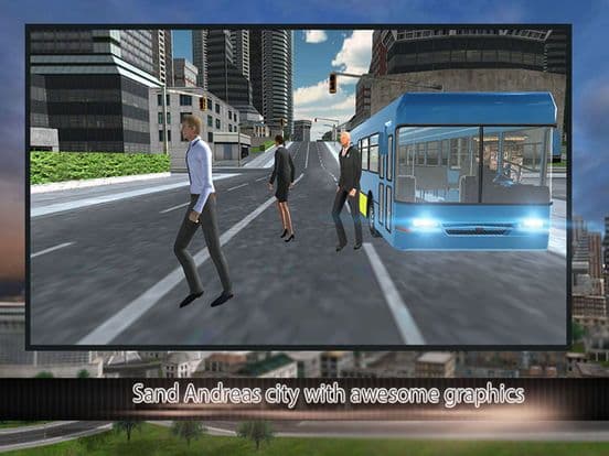 Modern city bus driver 3d: free simulation game