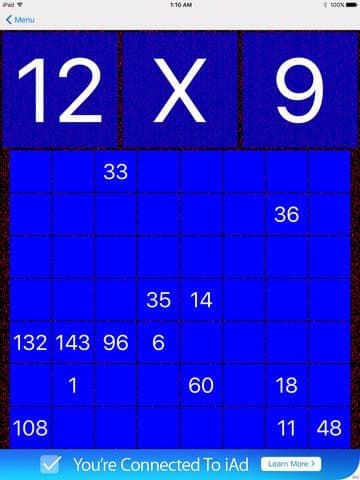 Math Tapper Free: Multiply and Find screenshot 4