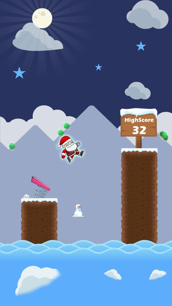 Spring Adventures | 2D jump game for Android ! screenshot 3