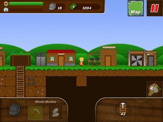 Treasure Miner Lite - 2d gem screenshot 2