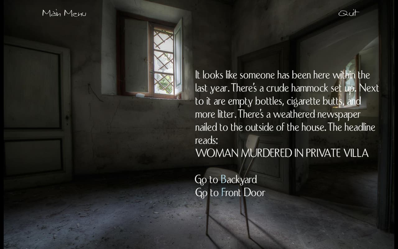Ghost in the House on the Cliffs screenshot 3