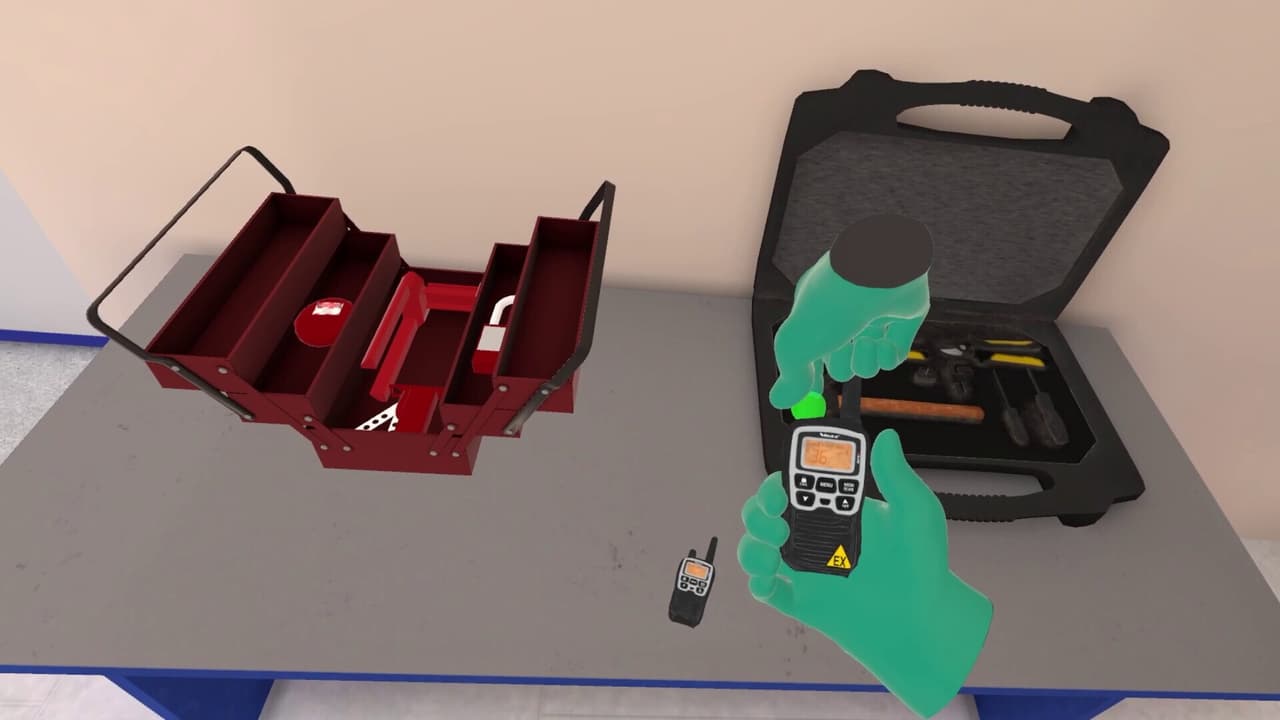 Maintenance Safety (Pipes and Acids) VR Training screenshot 4