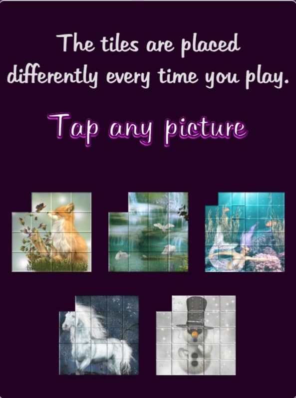 Pretty Sliding Puzzles screenshot 2