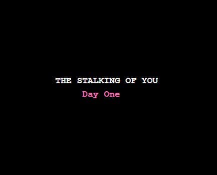 The Stalking of You