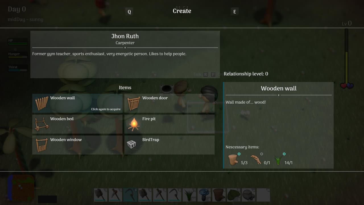 Survive the show - survival inception game
