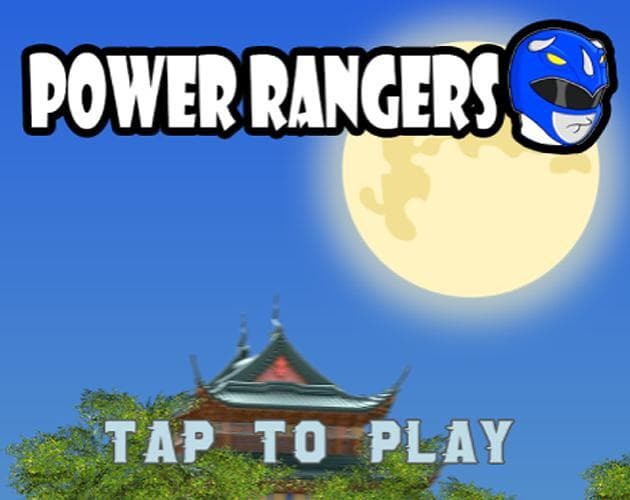 Power Rangers Game Blue Ranger