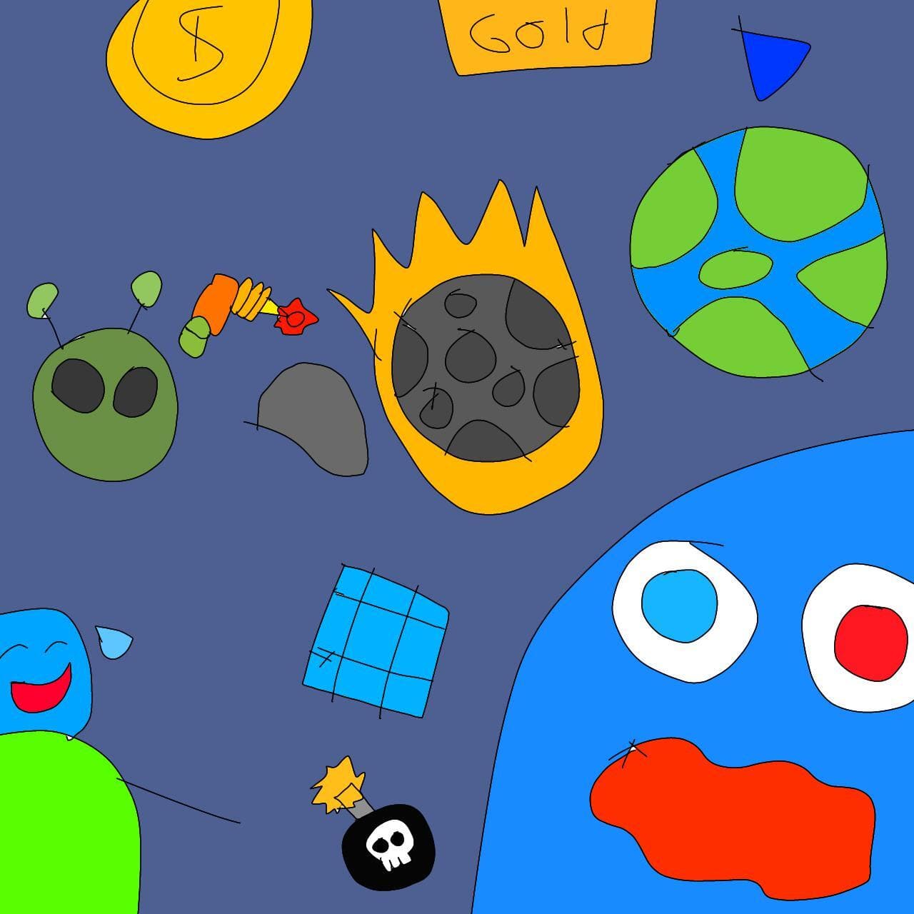 Slime Flying The Game screenshot 2