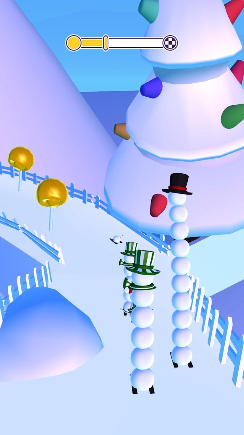 Snowman Rush (SENOME) screenshot 2