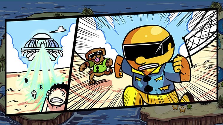 Surfin Sam - Attack of the Aqualites screenshot 5