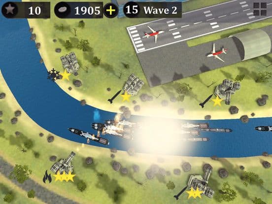 Warships Tower Defense Battle